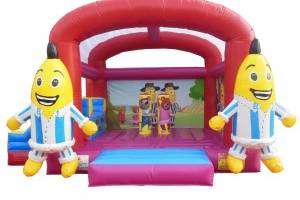 Medium Bananas in Pyjamas jumping castle