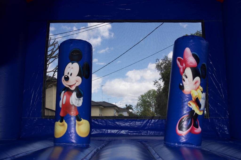 Disney Mickey Mouse jumping castle