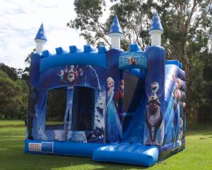 Large Frozen jumping castle hire Sydney
