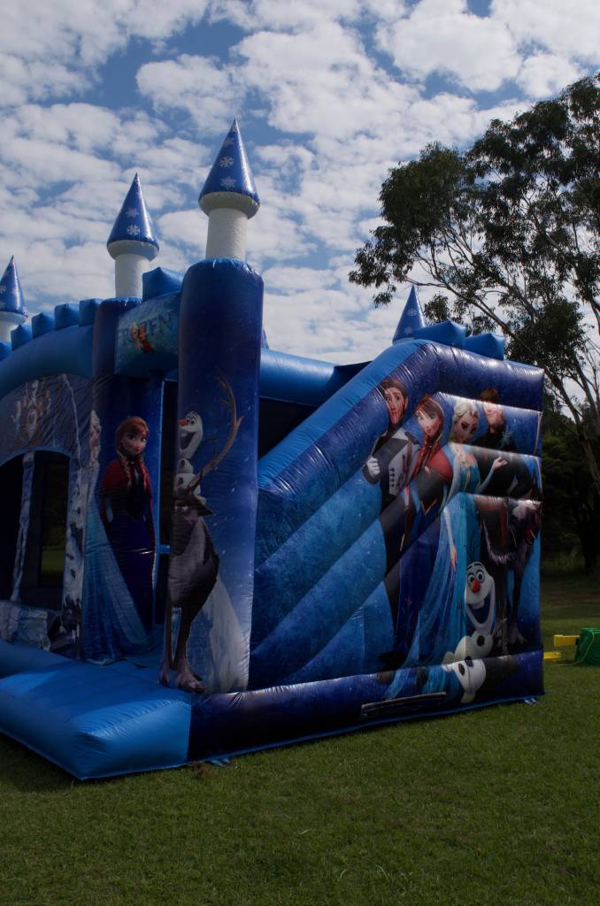 Elsa jumping hot sale castle