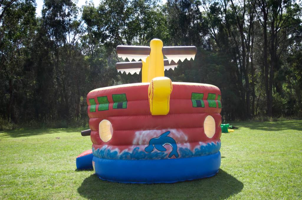 Pirate ship jumping castle hire