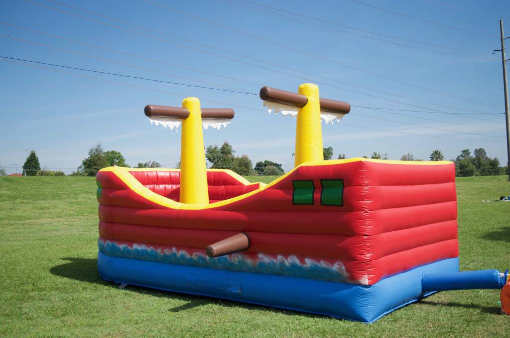 Pirate ship jumping castle for hire in Sydney